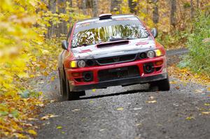 Mark Piatkowski / Aaron Crescenti Subaru Impreza 2.5RS on SS14, Trouble II.