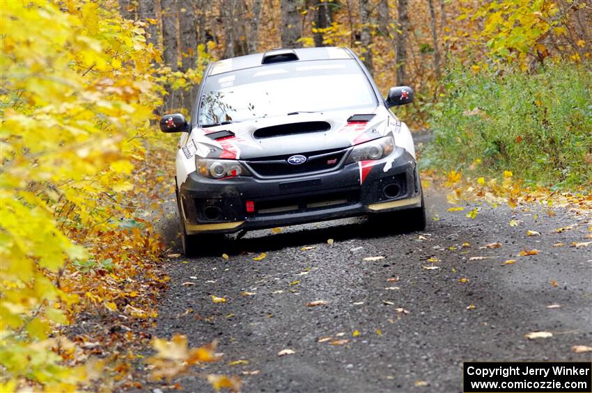 Grzegorz Bugaj / Ela Dziubanski Subaru WRX STi on SS14, Trouble II.