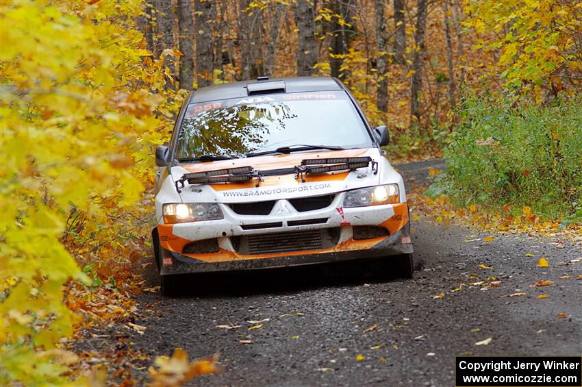 Tim Whitteridge / Ryan Dunham Mitsubishi Lancer Evo VIII on SS14, Trouble II.