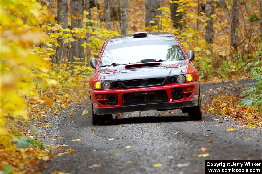 Mark Piatkowski / Aaron Crescenti Subaru Impreza 2.5RS on SS14, Trouble II.