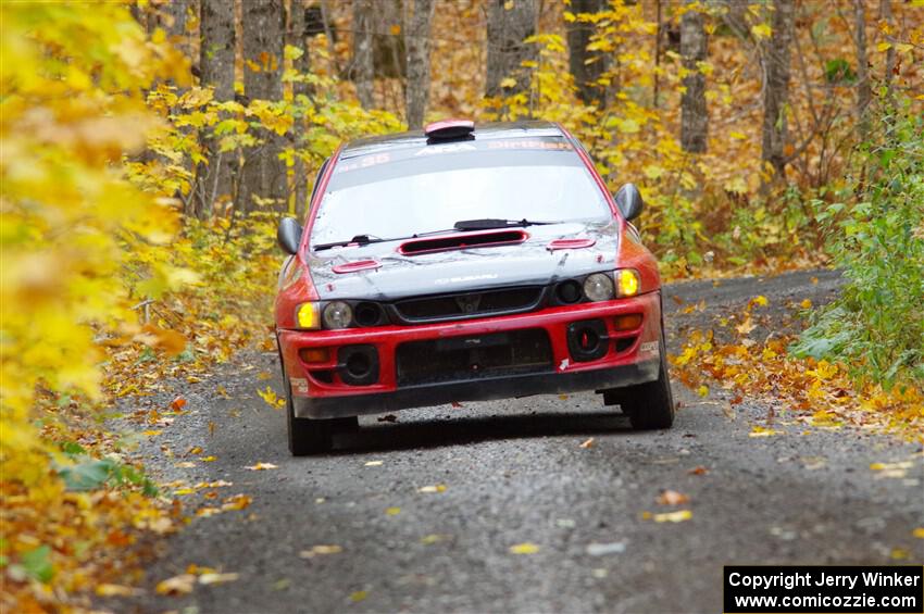 Mark Piatkowski / Aaron Crescenti Subaru Impreza 2.5RS on SS14, Trouble II.