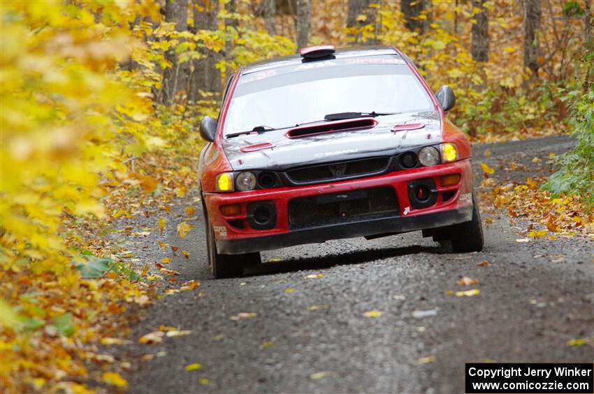 Mark Piatkowski / Aaron Crescenti Subaru Impreza 2.5RS on SS14, Trouble II.