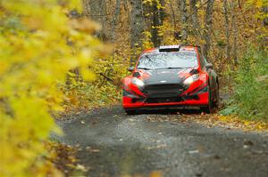 Dave Wallingford / Leanne Junnila Ford Fiesta R5 on SS14, Trouble II.