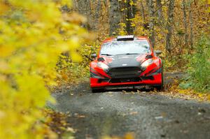 Dave Wallingford / Leanne Junnila Ford Fiesta R5 on SS14, Trouble II.