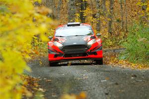 Dave Wallingford / Leanne Junnila Ford Fiesta R5 on SS14, Trouble II.