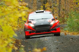 Dave Wallingford / Leanne Junnila Ford Fiesta R5 on SS14, Trouble II.