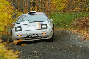 Kevin Schmidt / Kyle Roberts Mazda RX-7 on SS14, Trouble II.