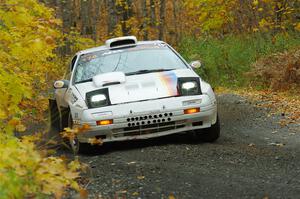 Kevin Schmidt / Kyle Roberts Mazda RX-7 on SS14, Trouble II.