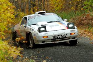 Kevin Schmidt / Kyle Roberts Mazda RX-7 on SS14, Trouble II.