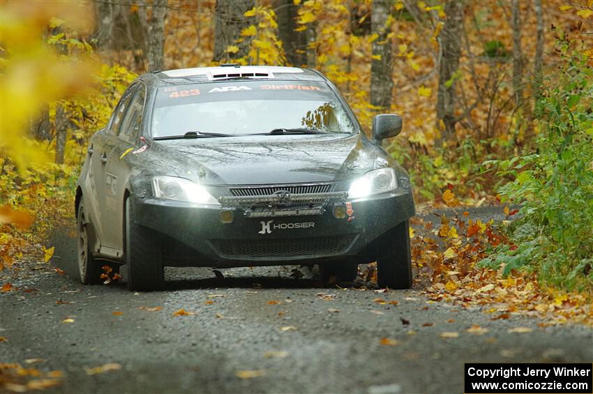 Michael Hooper / Claudia Barbera-Pullen Lexus IS350 on SS14, Trouble II.