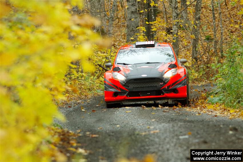 Dave Wallingford / Leanne Junnila Ford Fiesta R5 on SS14, Trouble II.