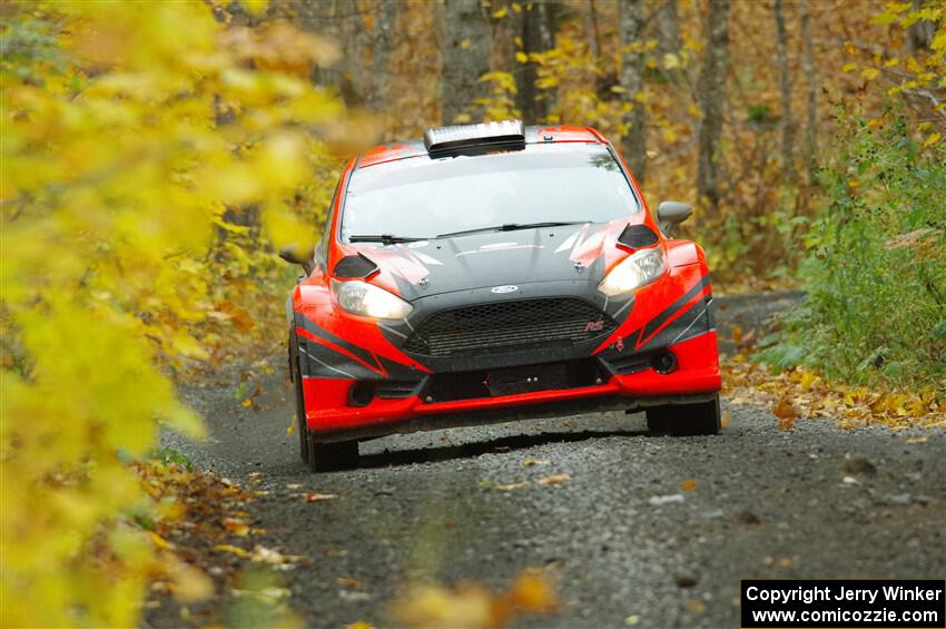 Dave Wallingford / Leanne Junnila Ford Fiesta R5 on SS14, Trouble II.