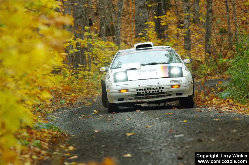 Kevin Schmidt / Kyle Roberts Mazda RX-7 on SS14, Trouble II.