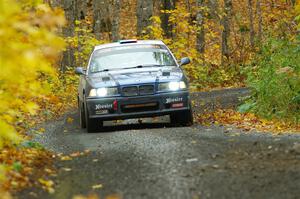 Ryan George / Heather Stieber-George BMW M3 on SS14, Trouble II.