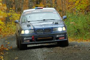 Ryan George / Heather Stieber-George BMW M3 on SS14, Trouble II.