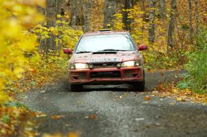 Arin DeMaster / Taylor Kildea Subaru Impreza on SS14, Trouble II.