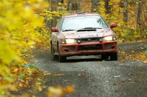 Arin DeMaster / Taylor Kildea Subaru Impreza on SS14, Trouble II.