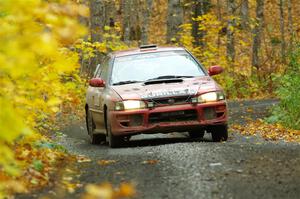 Arin DeMaster / Taylor Kildea Subaru Impreza on SS14, Trouble II.