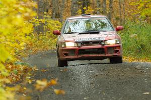 Arin DeMaster / Taylor Kildea Subaru Impreza on SS14, Trouble II.