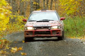 Arin DeMaster / Taylor Kildea Subaru Impreza on SS14, Trouble II.