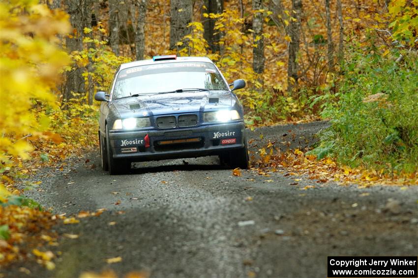 Ryan George / Heather Stieber-George BMW M3 on SS14, Trouble II.