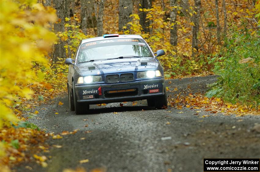 Ryan George / Heather Stieber-George BMW M3 on SS14, Trouble II.