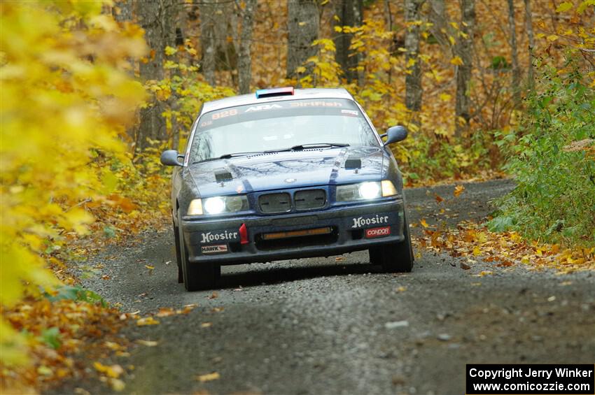 Ryan George / Heather Stieber-George BMW M3 on SS14, Trouble II.