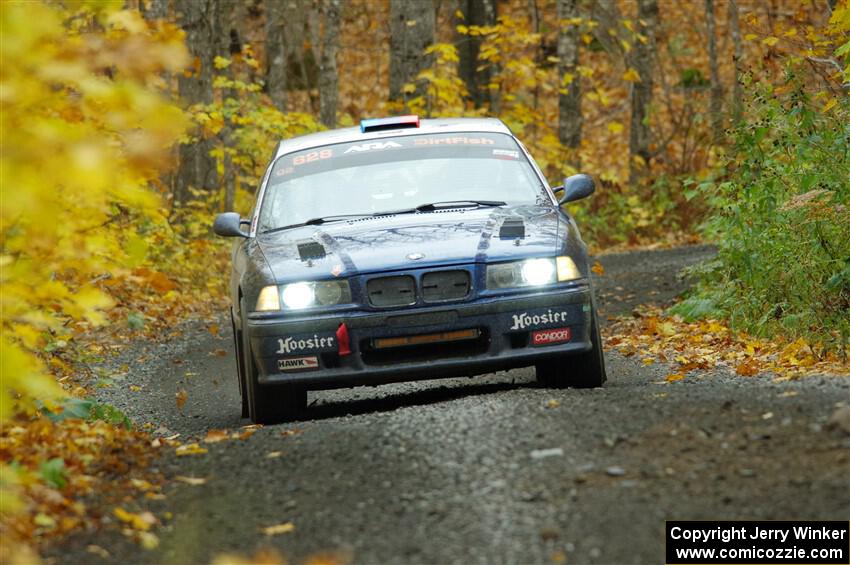 Ryan George / Heather Stieber-George BMW M3 on SS14, Trouble II.