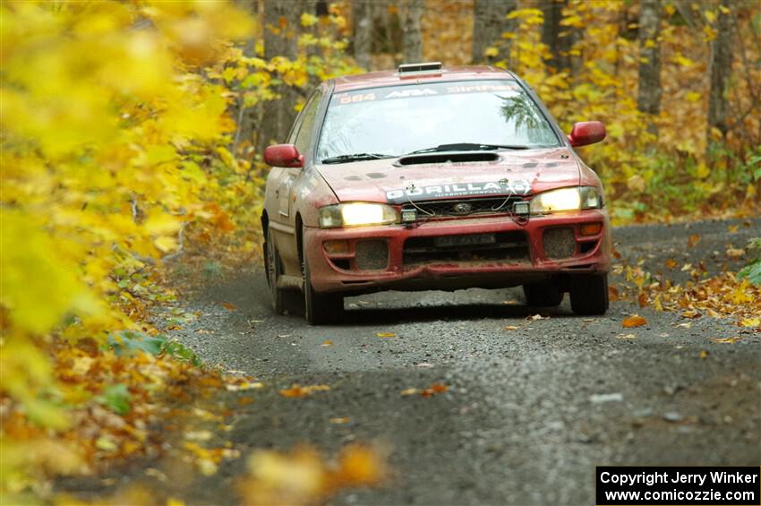 Arin DeMaster / Taylor Kildea Subaru Impreza on SS14, Trouble II.