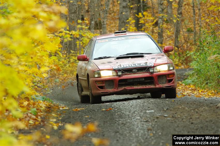 Arin DeMaster / Taylor Kildea Subaru Impreza on SS14, Trouble II.