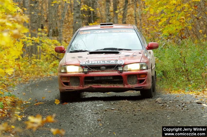 Arin DeMaster / Taylor Kildea Subaru Impreza on SS14, Trouble II.