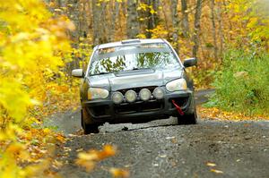 Dylan Murcott / Andrew Sims Subaru WRX STi on SS14, Trouble II.