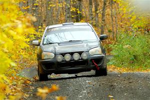 Dylan Murcott / Andrew Sims Subaru WRX STi on SS14, Trouble II.