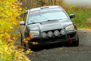 Dylan Murcott / Andrew Sims Subaru WRX STi on SS14, Trouble II.