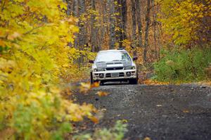 Aidan Hicks / John Hicks Subaru Impreza Wagon on SS14, Trouble II.