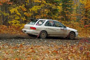 Aidan Hicks / John Hicks Subaru Impreza Wagon on SS14, Trouble II.