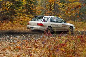 Aidan Hicks / John Hicks Subaru Impreza Wagon on SS14, Trouble II.