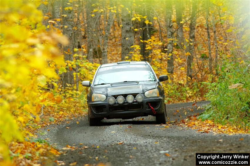 Dylan Murcott / Andrew Sims Subaru WRX STi on SS14, Trouble II.