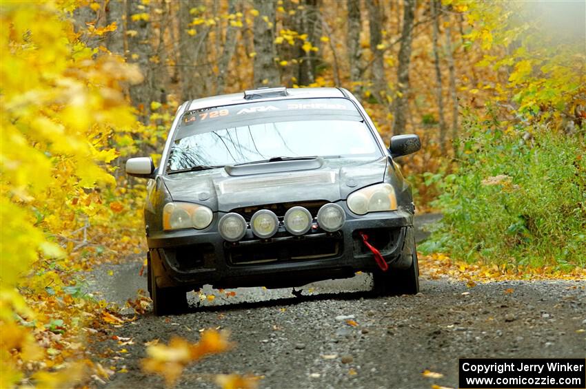 Dylan Murcott / Andrew Sims Subaru WRX STi on SS14, Trouble II.