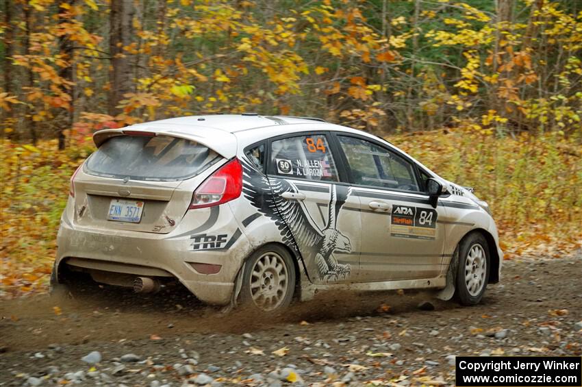 Nick Allen / Alison LaRoza Ford Fiesta ST on SS14, Trouble II.