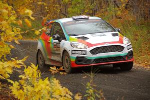 Lucy Block / Michelle Miller Ford Fiesta Rally3 on SS14, Trouble II.