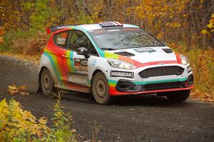 Lucy Block / Michelle Miller Ford Fiesta Rally3 on SS14, Trouble II.