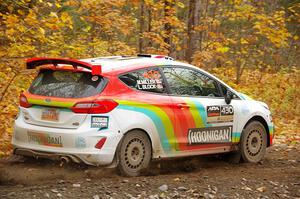 Lucy Block / Michelle Miller Ford Fiesta Rally3 on SS14, Trouble II.