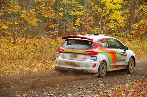 Lucy Block / Michelle Miller Ford Fiesta Rally3 on SS14, Trouble II.