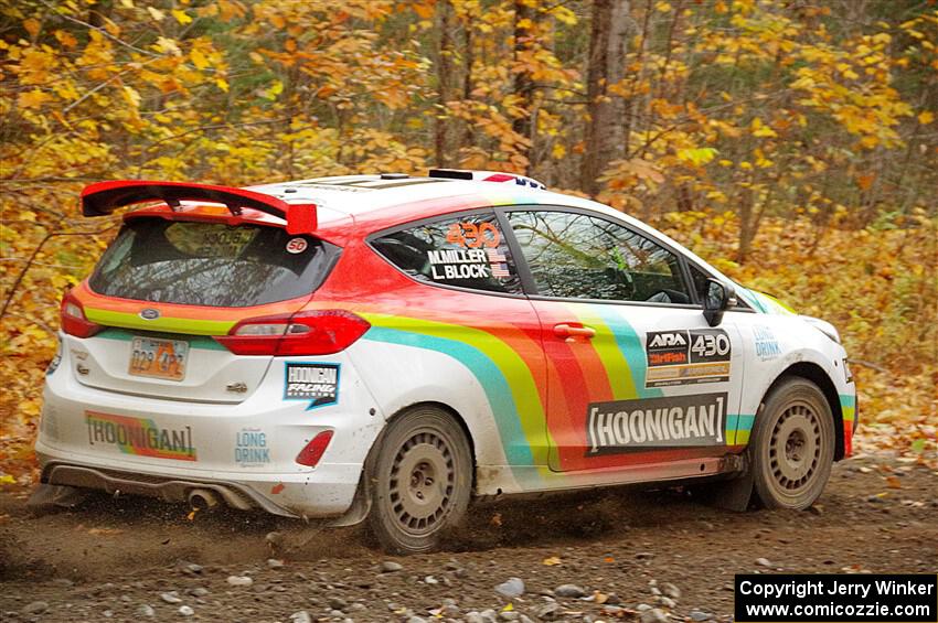 Lucy Block / Michelle Miller Ford Fiesta Rally3 on SS14, Trouble II.