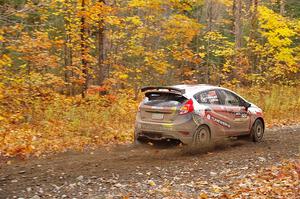 Cameron Steely / Alix Hakala Ford Fiesta ST on SS14, Trouble II.