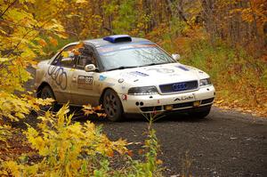 Tim Michel / Shanti Witt Audi A4 Quattro on SS14, Trouble II.