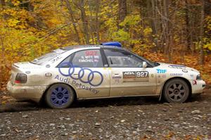 Tim Michel / Shanti Witt Audi A4 Quattro on SS14, Trouble II.