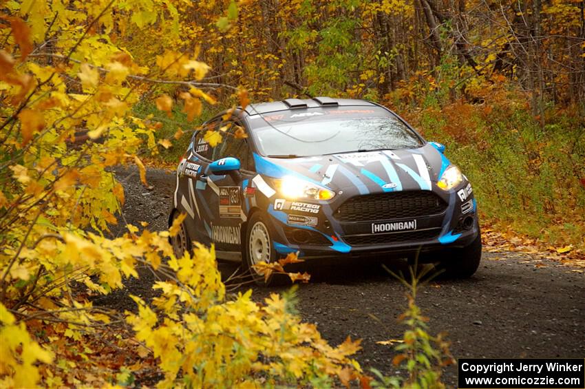 Lia Block / Matt James Ford Fiesta on SS14, Trouble II.