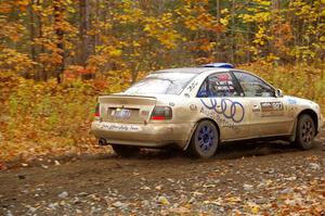 Tim Michel / Shanti Witt Audi A4 Quattro on SS14, Trouble II.